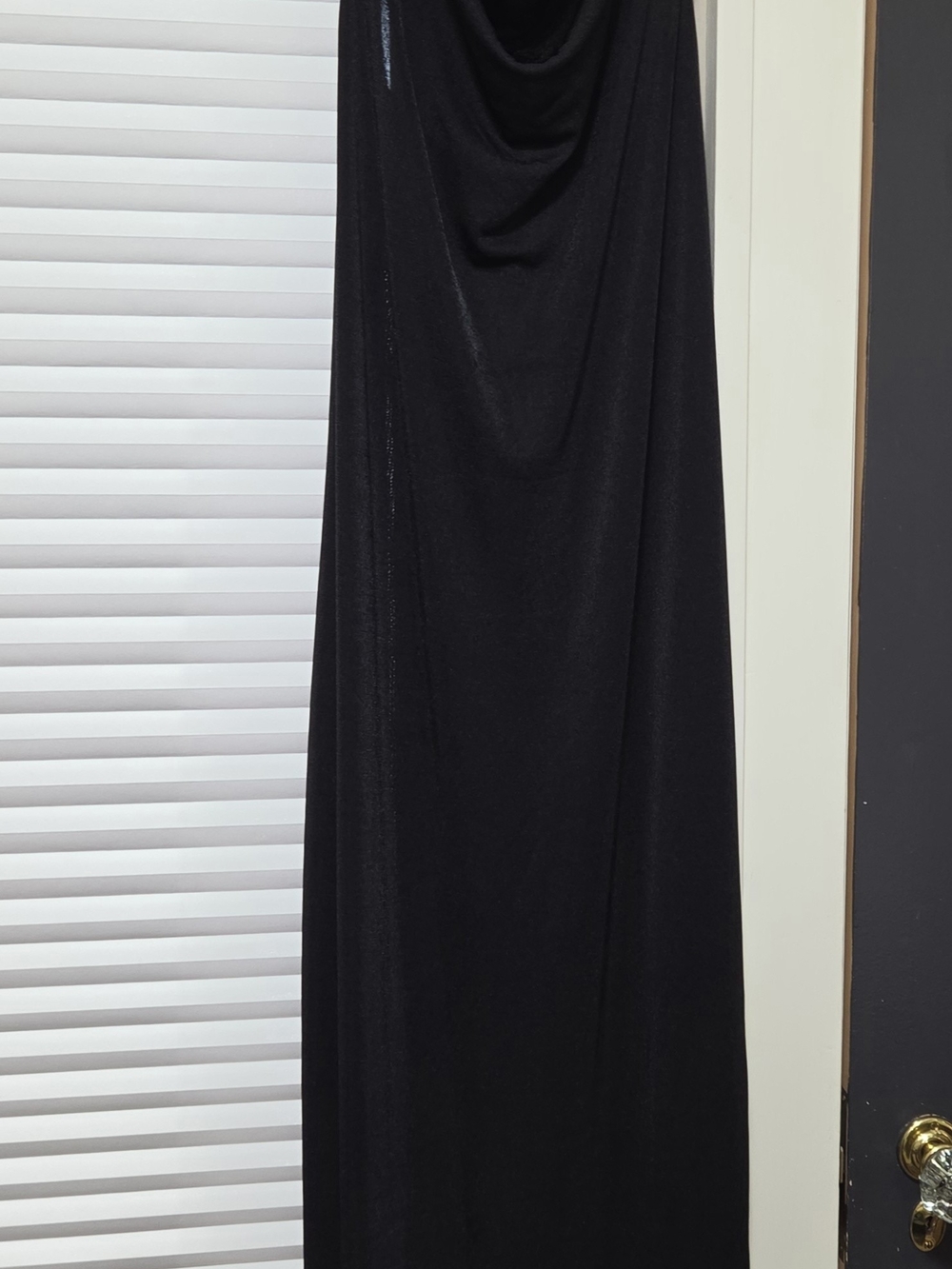 Express Black Cowl Neck Maxi Dress